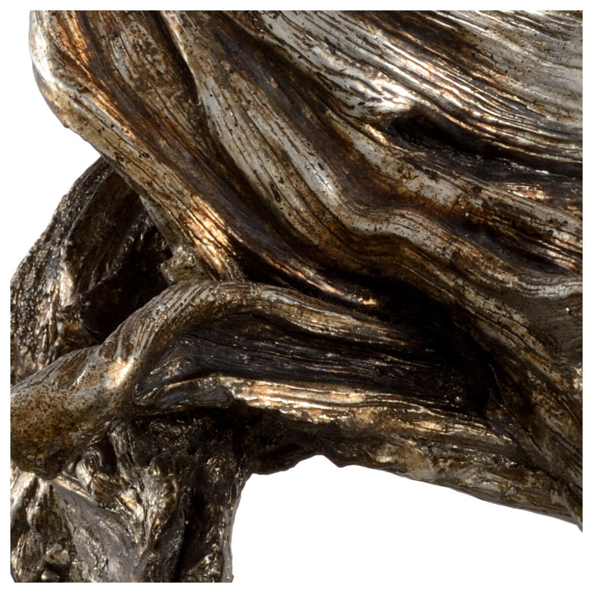 Biltmore 33 inch 100 watt Antique Silver Leaf Table Lamp Portable Light