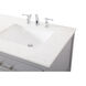 Sinclaire 72 X 22 X 34 inch Gray Vanity Sink Set