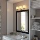 Robey 3 Light 23 inch Polished Nickel Bathroom Vanity Wall Light