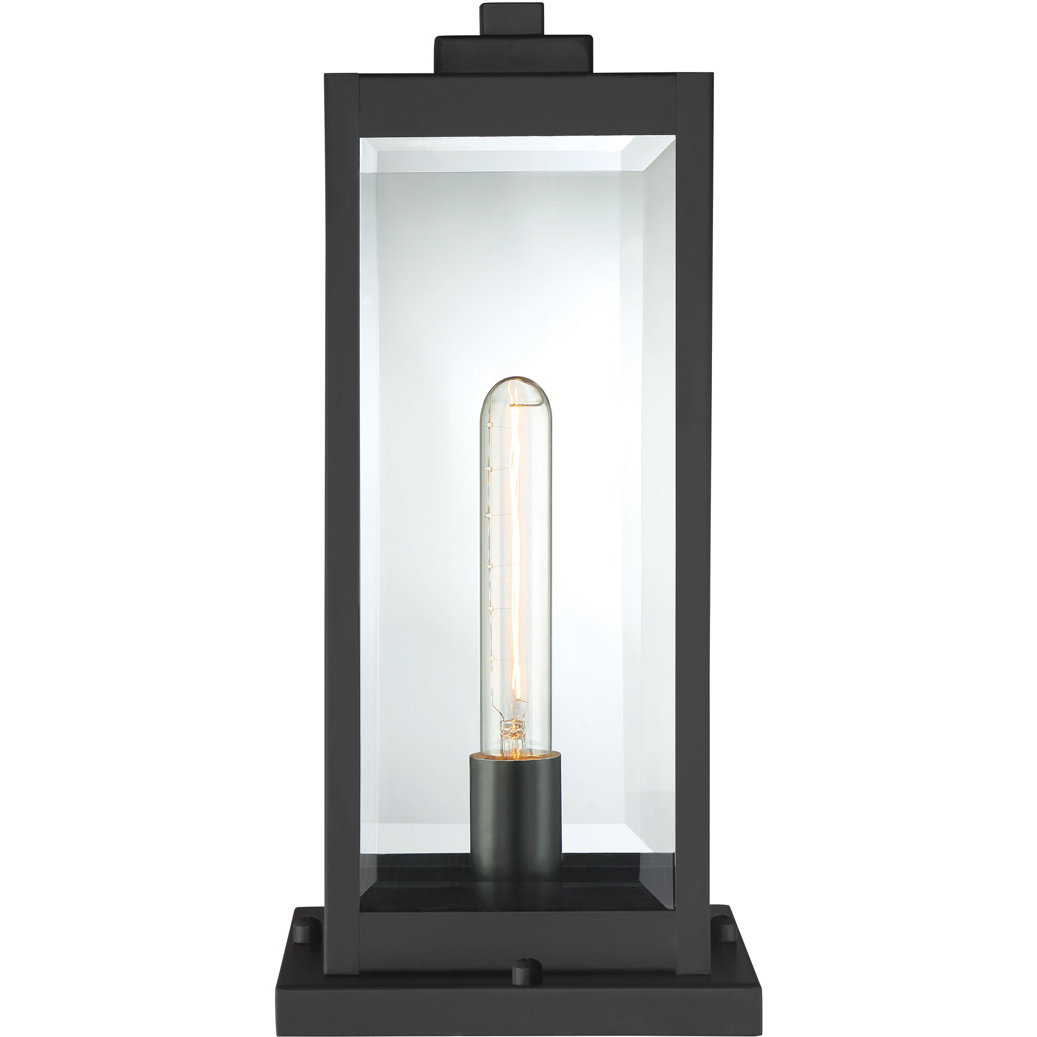 Westover 1 Light 16 inch Earth Black Outdoor Pier Lantern
