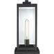 Westover 1 Light 16 inch Earth Black Outdoor Pier Lantern