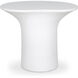 Yumi 23.5 X 20 inch White Outdoor Accent Table