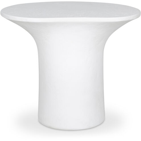 Yumi 23.5 X 20 inch White Outdoor Accent Table