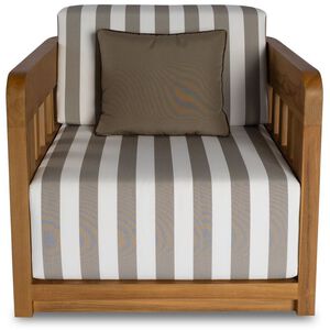 Adelaide Brown Outdoor Accent Chair