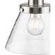 Hinton 1 Light 8 inch Brushed Nickel Mini-Pendant Ceiling Light