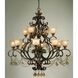 Norwalk 12 Light 48 inch Bronze Umber Chandelier Ceiling Light