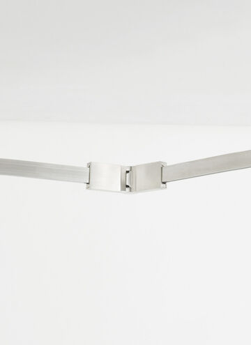 Ttrak Satin Nickel Track Flexible Connector Ceiling Light