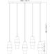 Cayden 5 Light 42 inch Modern Gold Linear Chandelier Ceiling Light
