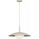 Mont 1 Light 20 inch Sand Dune Pendant Ceiling Light in Standard