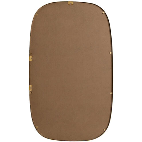 Brynn 40 X 24 inch Brass Mirror in 24 x 40