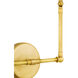 New Traditional 2 Light Brass Wall Sconce Wall Light