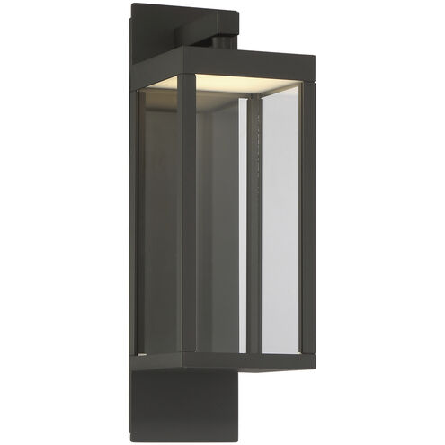 Ontario LED 15 inch Graphite Grey Outdoor Wall Mount 