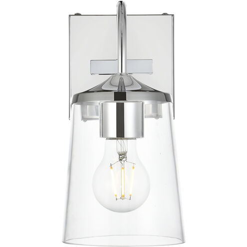 Avani 1 Light 5 inch Chrome Bath Sconce Wall Light