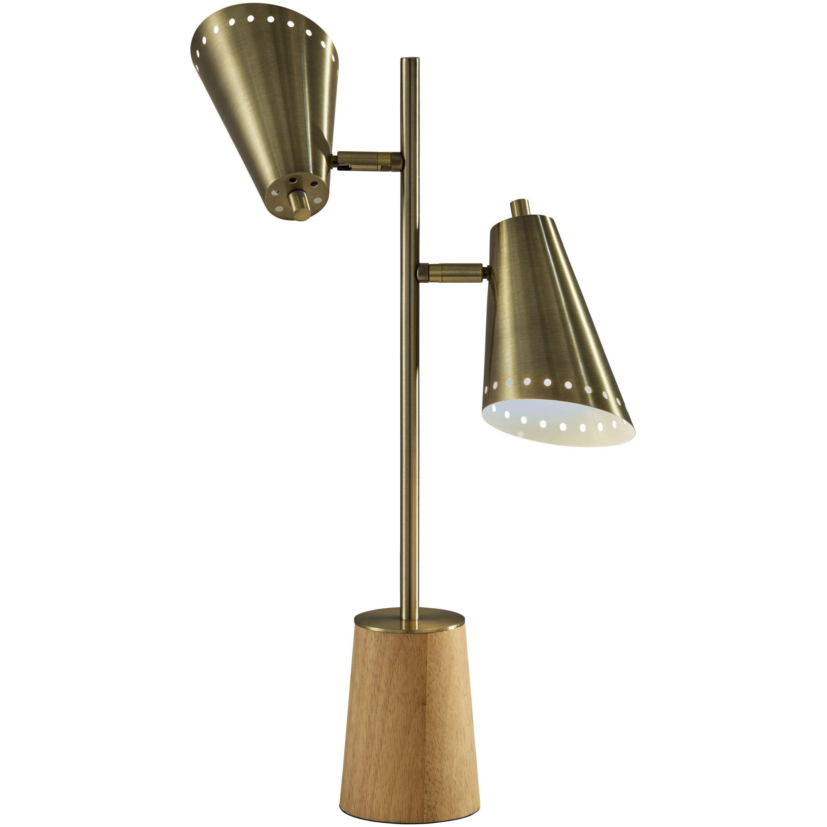 Josephine 24 inch 40.00 watt Antique Brass Desk Lamp Portable Light