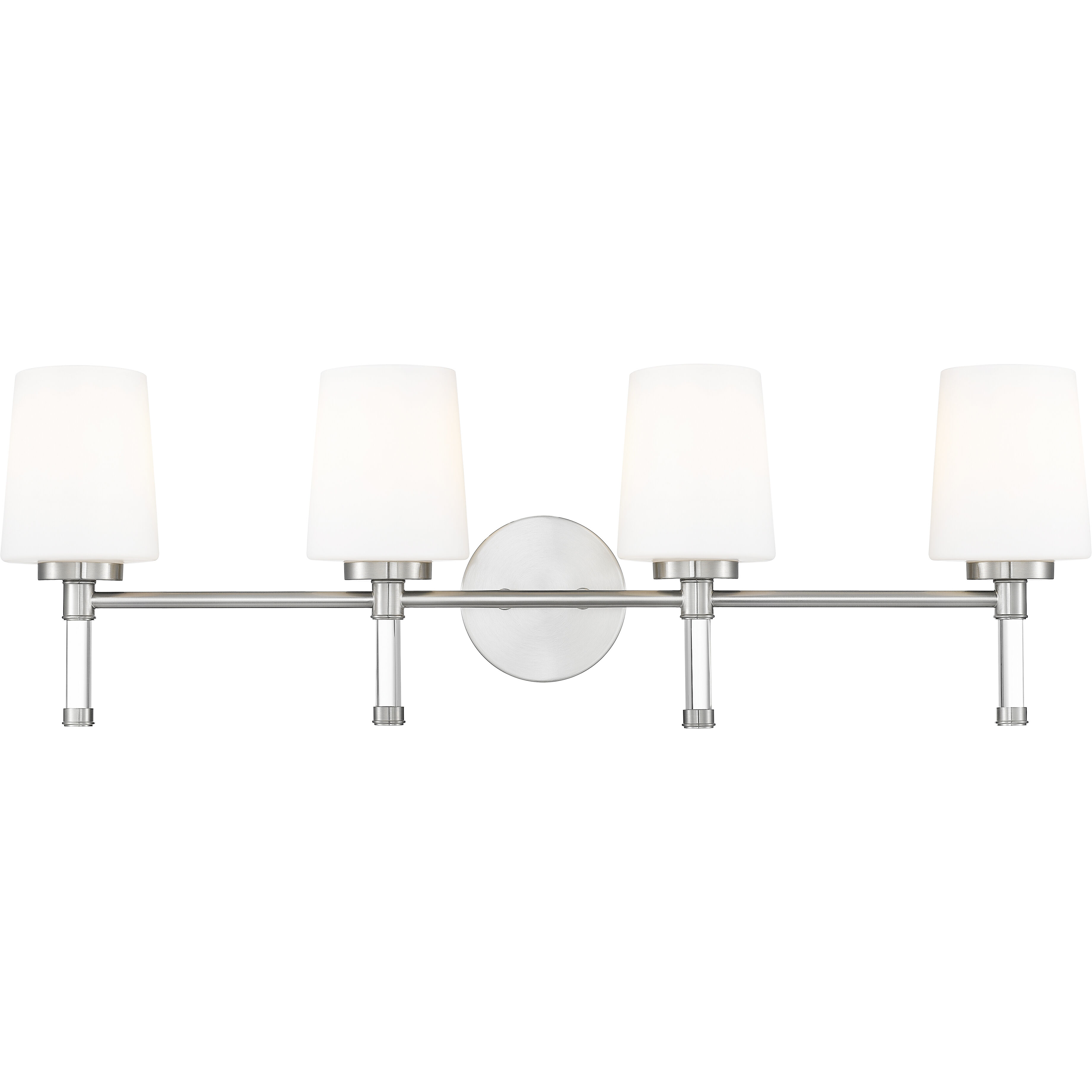 Henri Vanity Wall Light in Brushed Nickel
