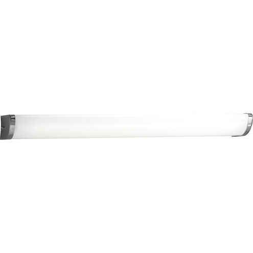 Linear Fluorescent Bath 2 Light 37 inch Polished Chrome Bath Vanity Wall Light
