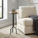 Tini 24 X 10 inch Matte Black Side Table