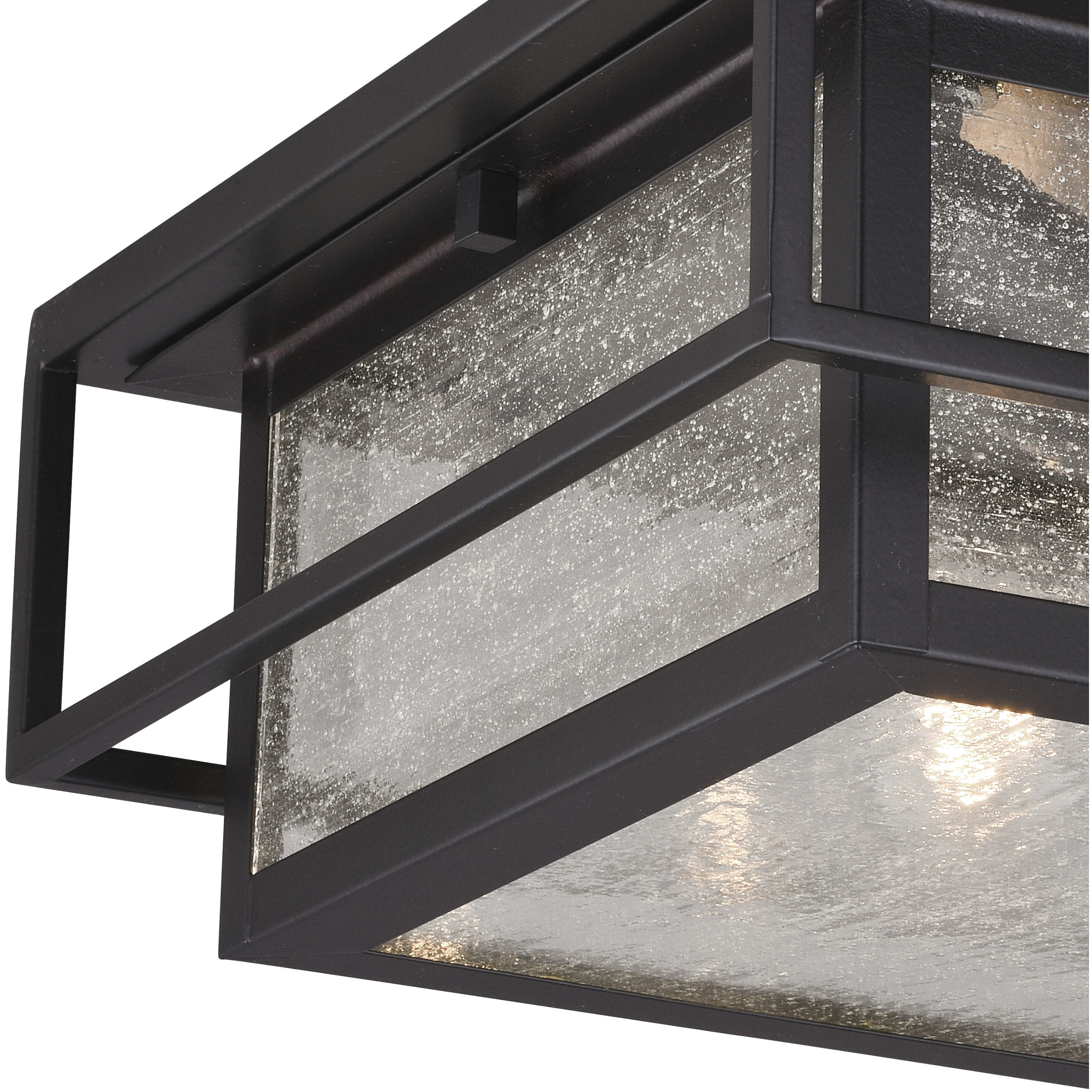 Hyde Park LED 12 inch Espresso Bronze Outdoor Ceiling