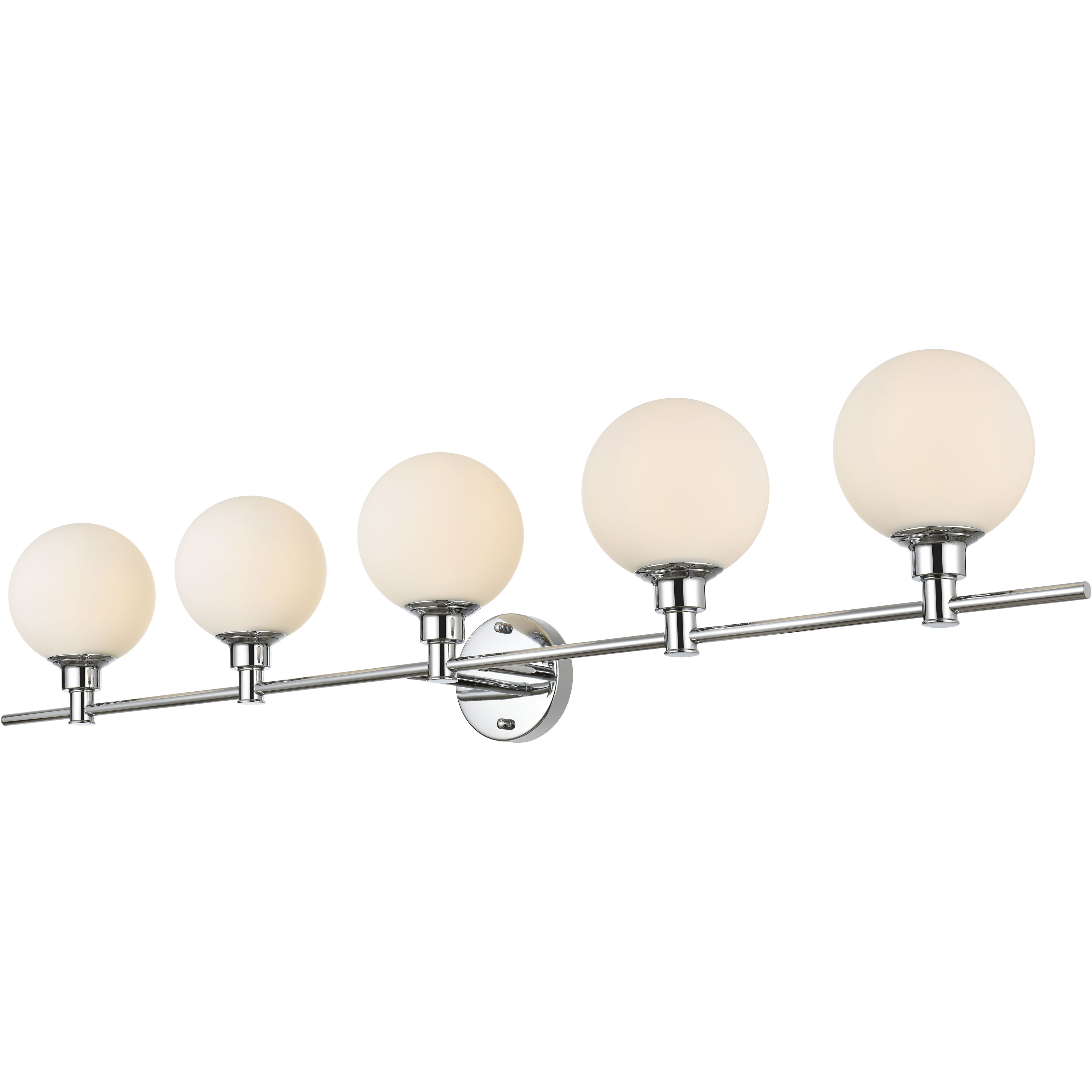 Cordelia 5 Light 47 inch Chrome Bath Sconce Wall Light