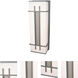 Tuxedo LED 9 inch Satin Wall Sconce Wall Light