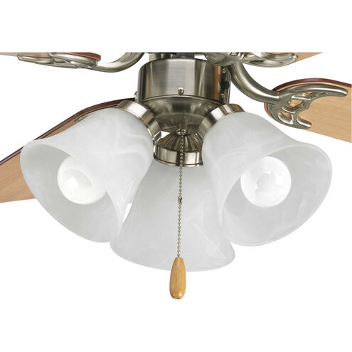 AirPro LED Brushed Nickel Fan Light Kit