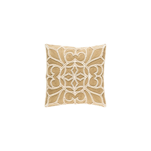 Pastiche 20 X 20 inch Cream and Camel Pillow