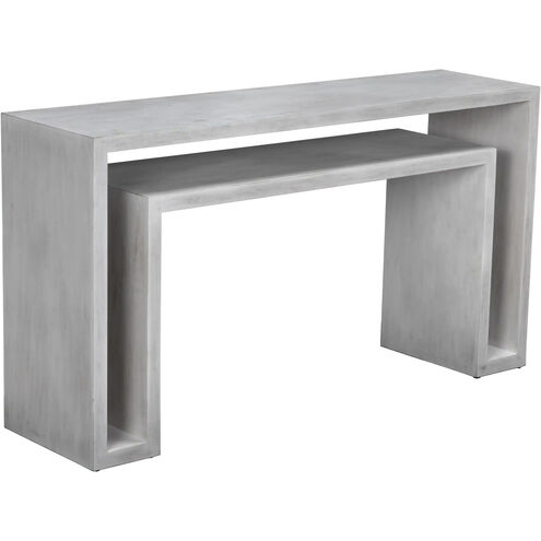 Caine 56 X 14 inch White Wash Console