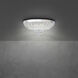 Roma LED 12.13 inch Polished Chrome Flush Mount Ceiling Light, Schonbek Signature