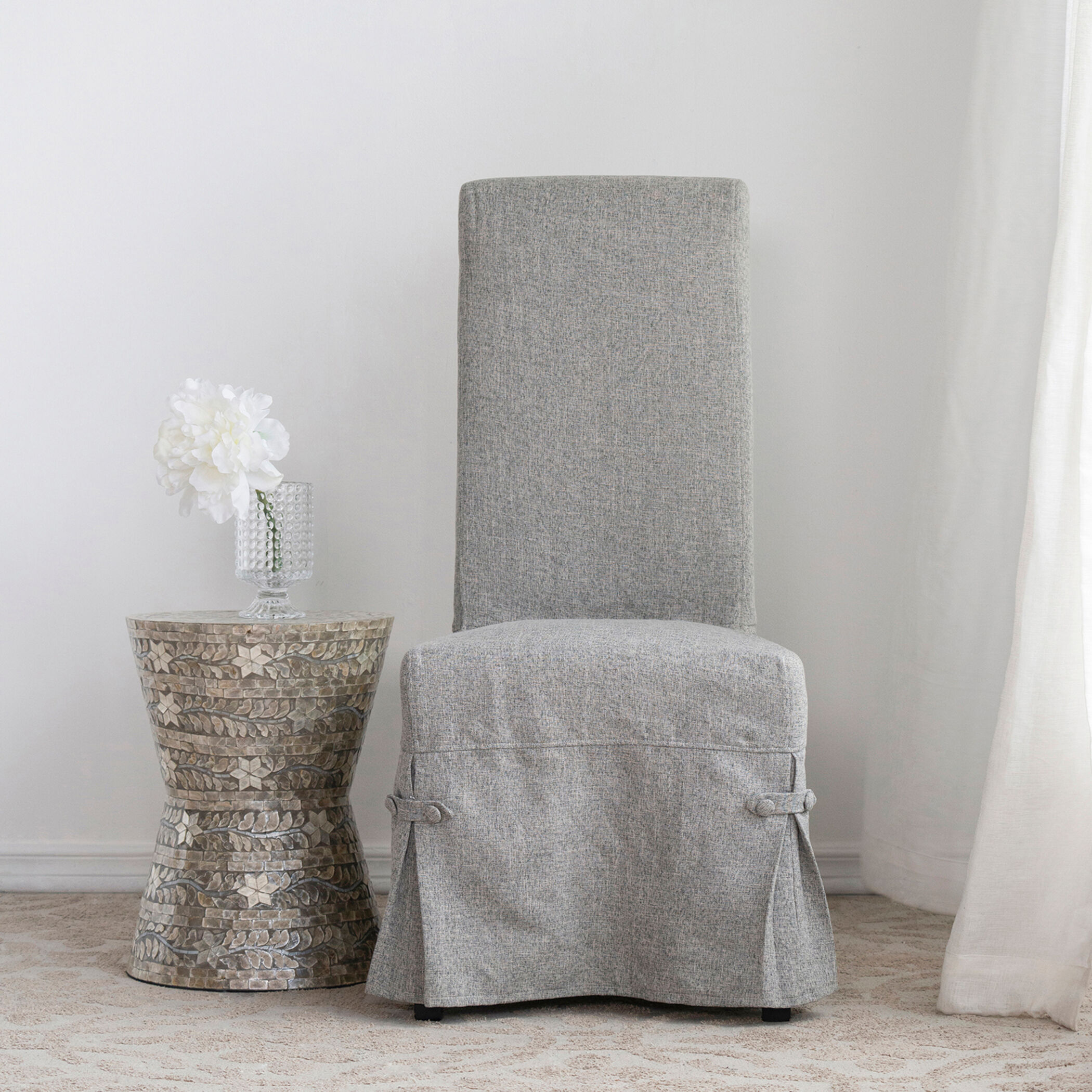 Anita 18.9 inch Cream Stool