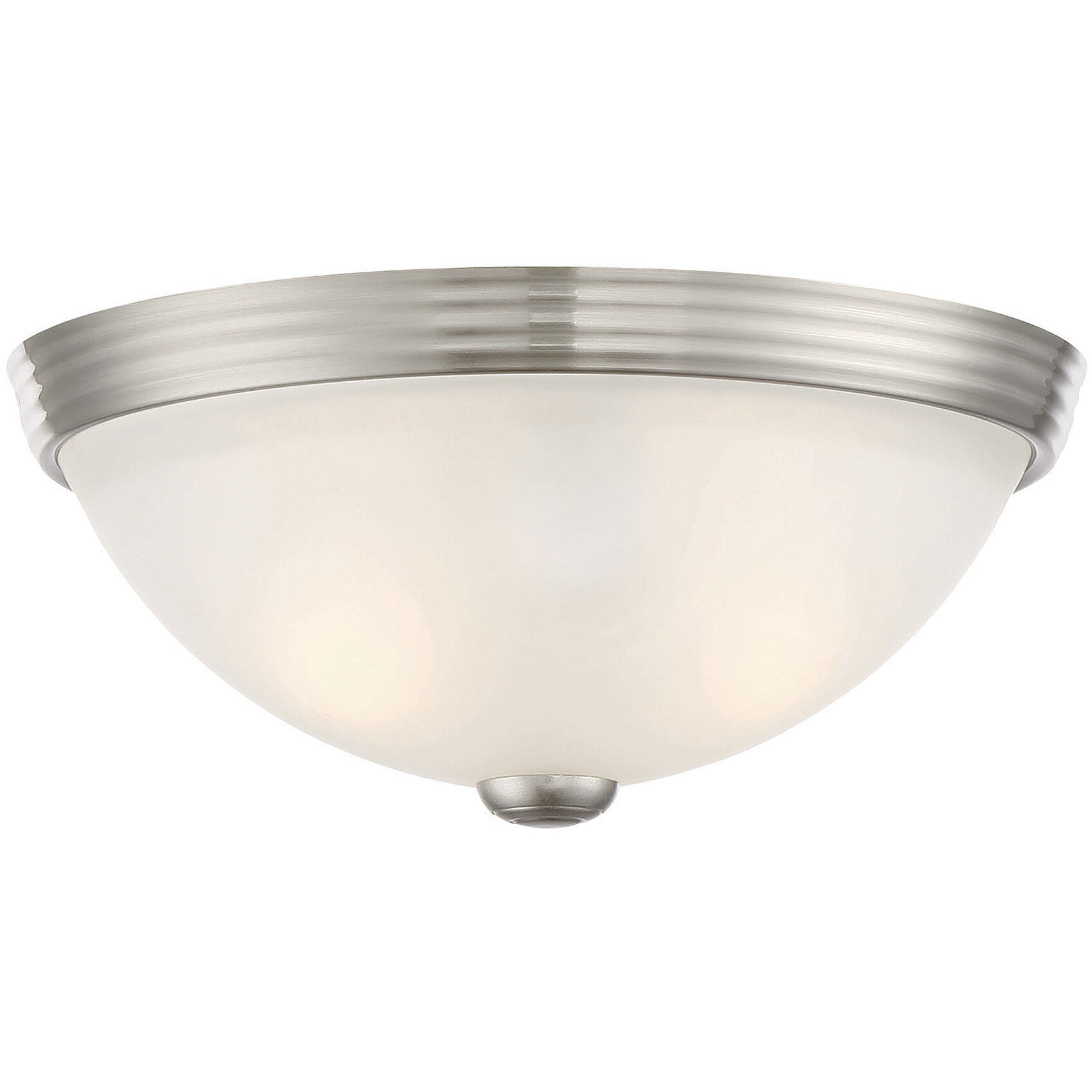 Stella 2 Light 11 inch Satin Nickel Flush Mount Ceiling Light, Essentials