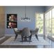 Saffert 4 Light 29 inch Matte Black Chandelier Ceiling Light, Design Series