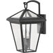 Estate Series Alford Place LED 18 inch Museum Black Outdoor Wall Mount Lantern, Medium