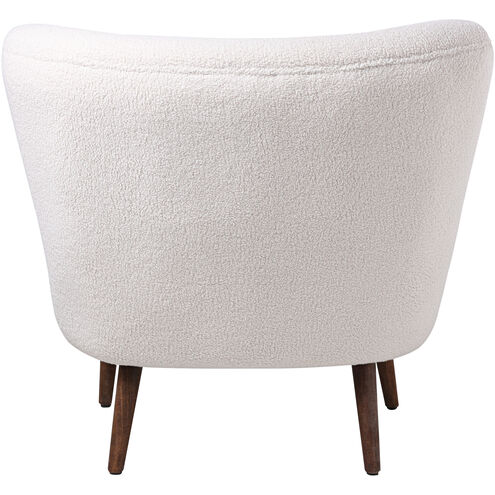 Margot White Occasional Chair, Accent Chair