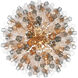 Addis 28 Light 49 inch Aged Brass Chandelier Ceiling Light
