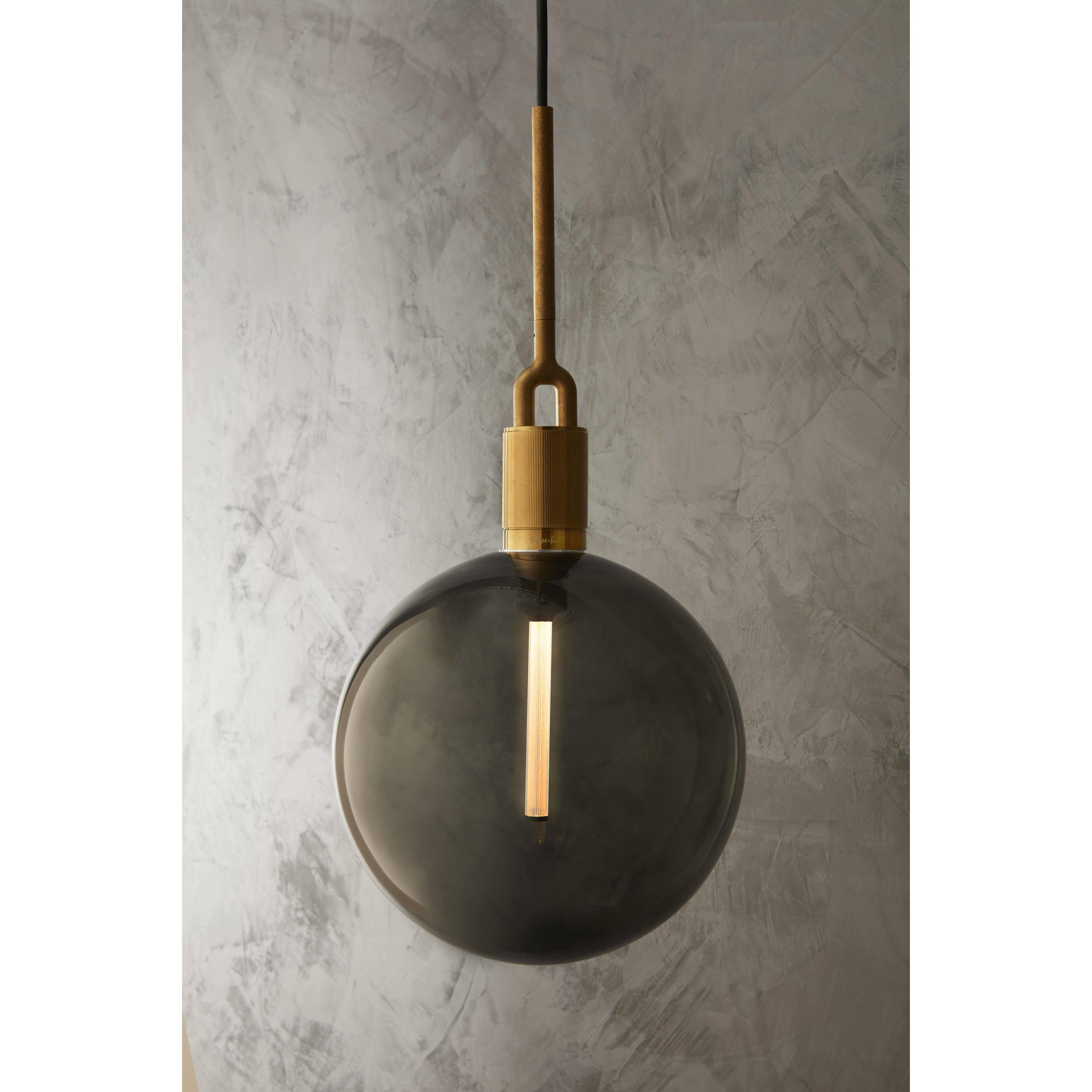 Forked LED 11.42 inch Brass Pendant Ceiling Light