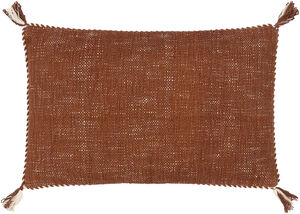 Braided Bisa 22 inch Brown Pillow Kit in 14 x 22, Lumbar