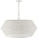 Boca 6 Light 29.5 inch Chalk White Pendant Ceiling Light