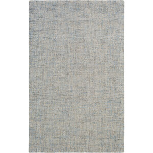 Aiden 90 X 60 inch Light Blue Rug in 5 x 8, Rectangle