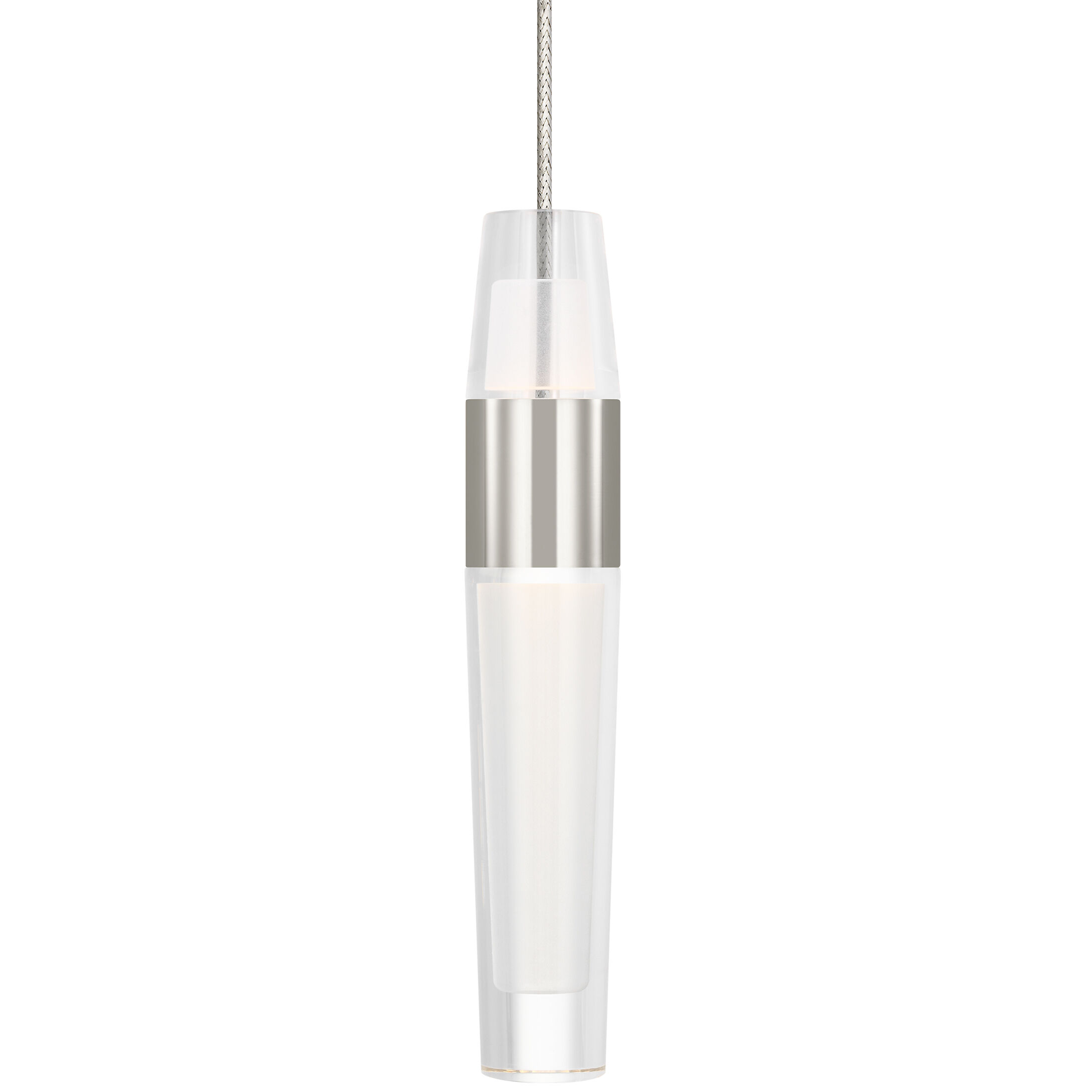 Sean Lavin Lassell 1 Light 12V Polished Nickel Low-Voltage Pendant Ceiling Light