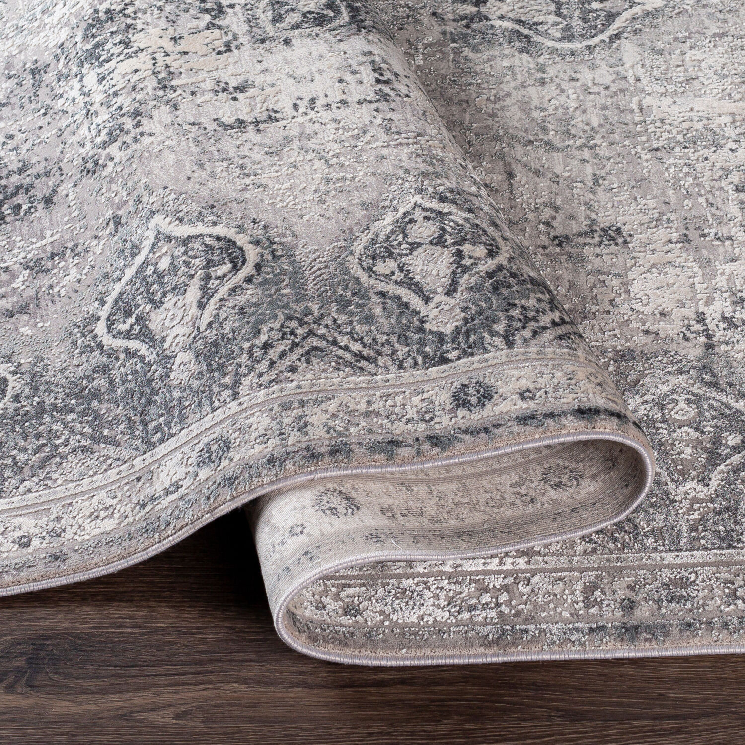 Solar 168 X 120 inch Gray Rug in 10 x 14, Rectangle