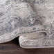 Solar 134 X 90 inch Gray Rug in 8 x 11, Rectangle