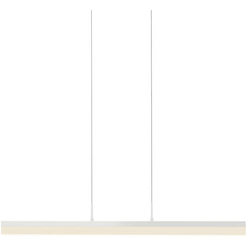Stiletto LED 32.5 inch Satin White Pendant Ceiling Light
