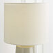 Barbara Barry Vessel 27.38 inch 9.00 watt Shellish Grey Table Lamp Portable Light