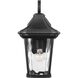 Marquette 1 Light 19 inch Textured Black Outdoor Wall Lantern, with DURASHIELD, Large