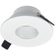 Iolite Can-Less Matte Powder White Recessed Trim