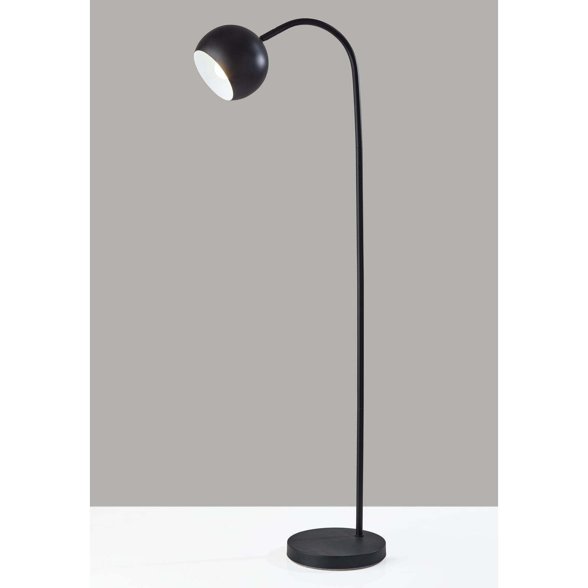 Emerson 59 inch 100.00 watt Black Floor Lamp Portable Light