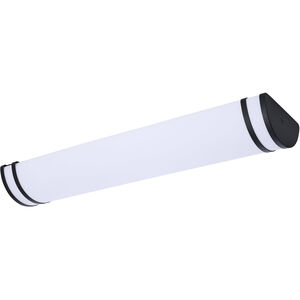 Glamour LED 24.02 inch Black Bath Vanity Light Wall Light