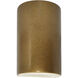 Ambiance 2 Light 7.75 inch Antique Gold ADA Wall Sconce Wall Light in Incandescent, Large