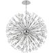 Vera 24 Light 38 inch Chrome Pendant Ceiling Light