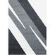 Kali 90 X 63 inch Black/White/Grey Rug in 5 x 7